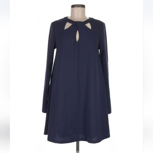 Love Riche Navy Blue Long Sleeve Women's Dress Size Medium